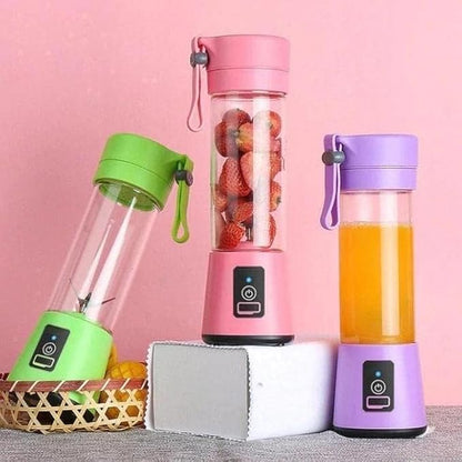 Portable Blender USB Rechargeable Mini Juicer Blender Electric Juicer